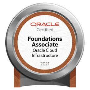 Oracle Cloud Infrastructure Foundations 2021 Associate